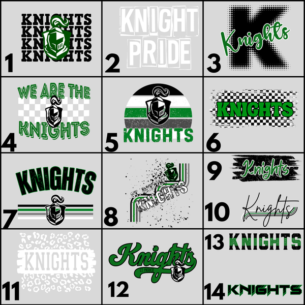 KNIGHTS CREWNECK SWEATSHIRTS