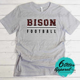 Bison Football Splatter