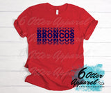 Broncos Faded