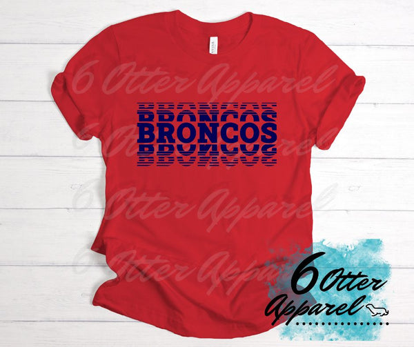 Broncos Faded