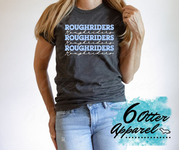 Roughriders Cursive