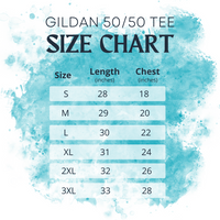 Adult Unisex Gildan - DryBlend® 50/50 T-Shirt
