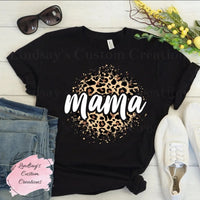Leopard Mama- White